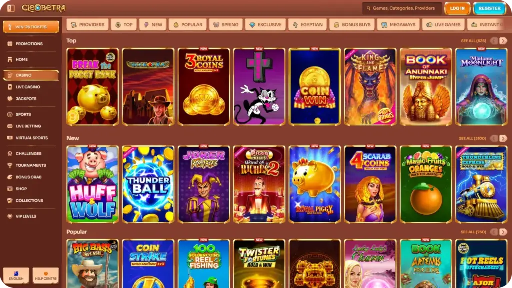 Cleobetra Casino slots Australia
